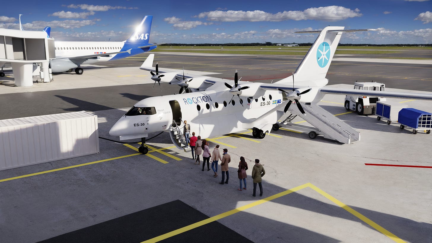 Swedish leasing company Rockton to buy up to 40 ES-30 airplanes from Heart  Aerospace | Heart Aerospace