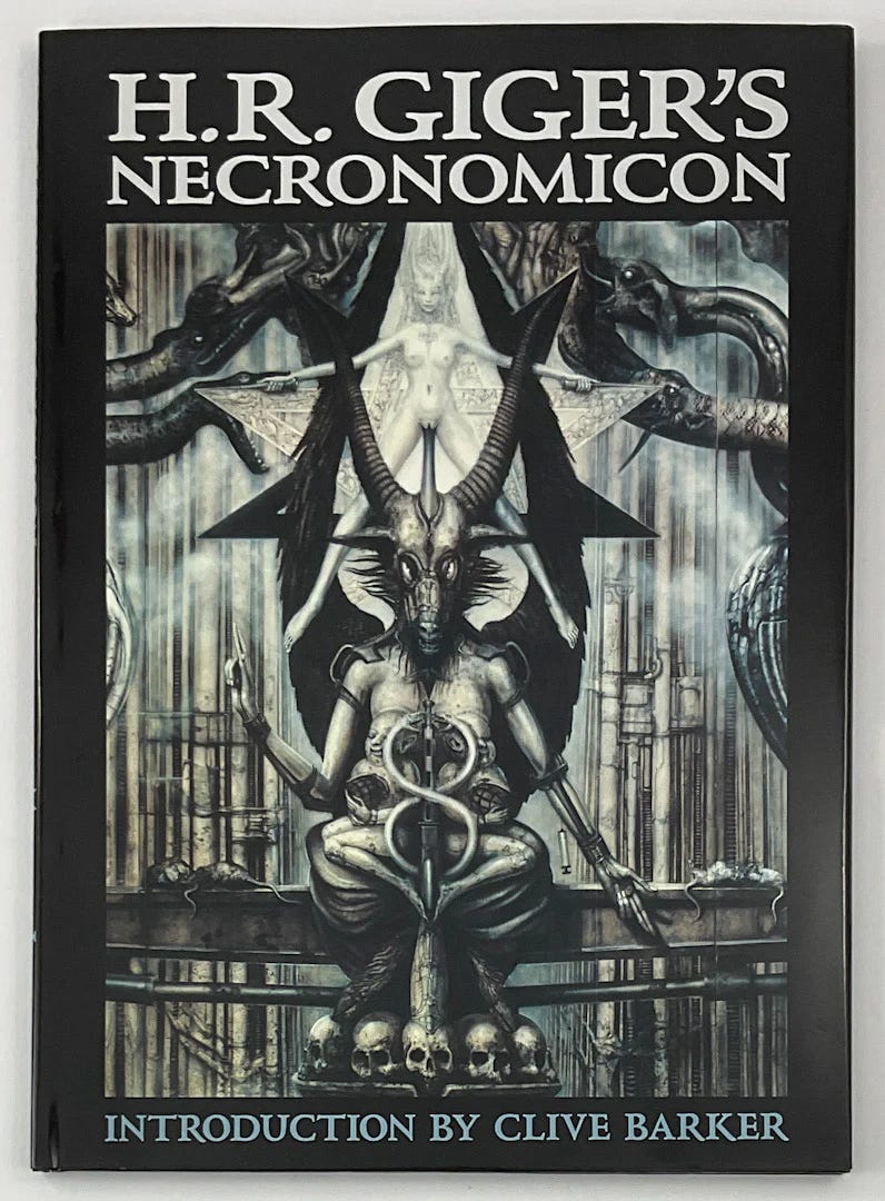 History of H.R. Giger's original designs for Alien