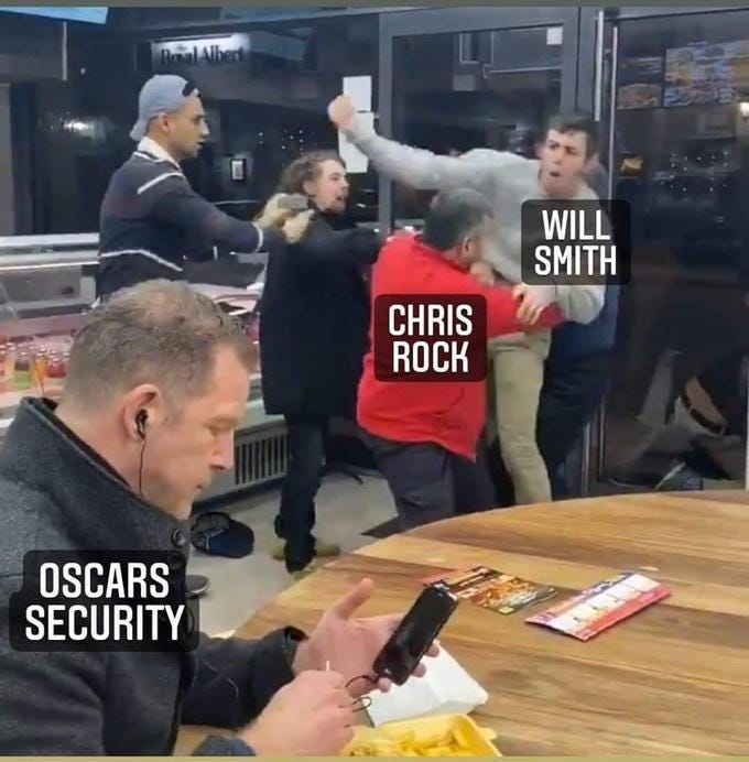 Will Smith Slapping Chris Rock | Know Your Meme