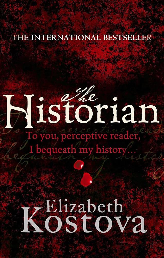 Book cover for "The Historian" by Elizabeth Kostova Book cover for "The Historian" by Elizabeth Kostova