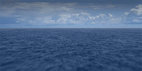 Endless ocean.