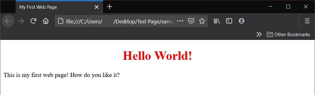 How to Build Your First Web Page with HTML and CSS - Code Conquest