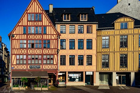 Rouen's historical center