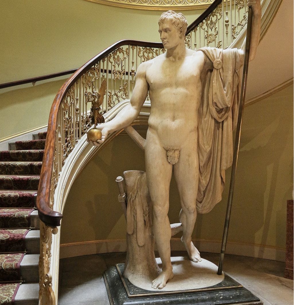 statute of Napoleon in London in Alexander Verbeek's story in The Planet newsletter about hummingbirds and Napoleon