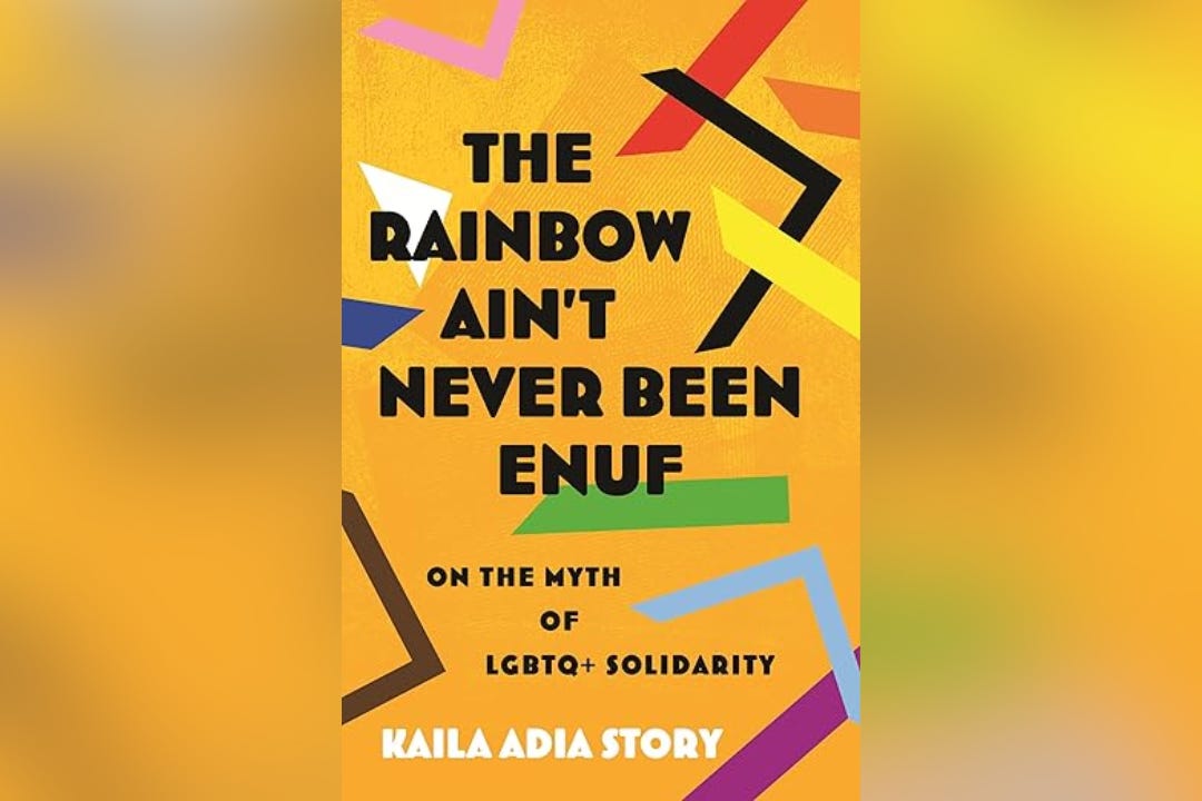 Book cover for The Rainbow Ain't Never Been Enuf