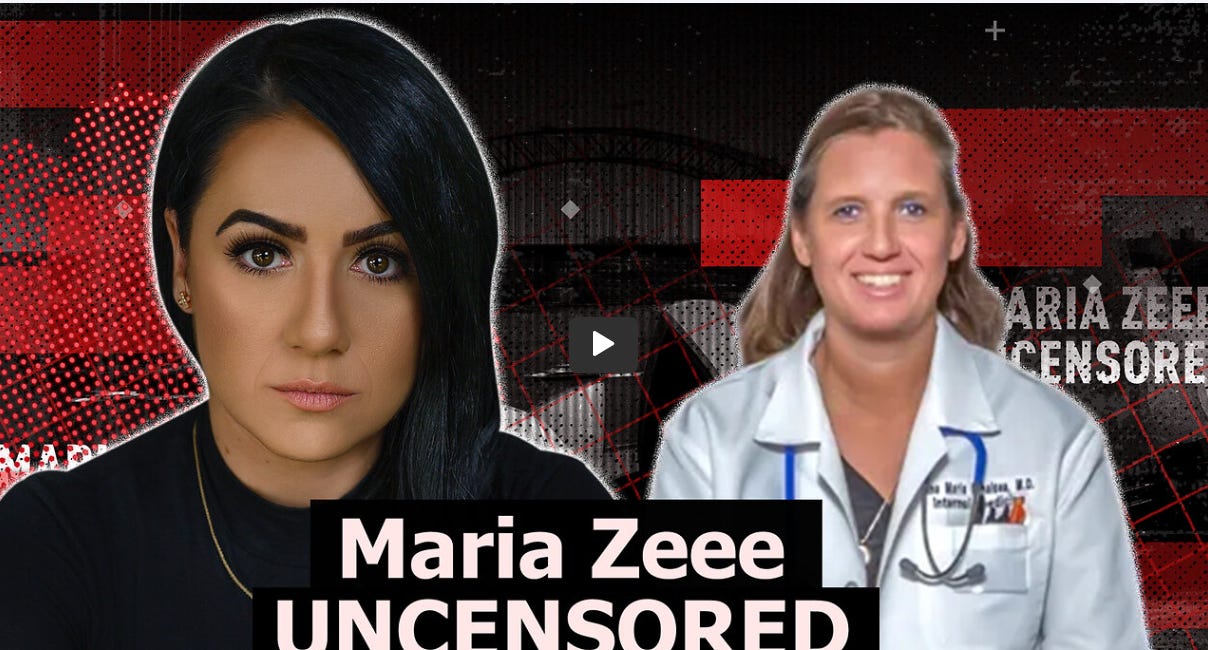 Sans censure : Maria Zeee est furieuse ! Les produits non injectés contiennent la même nanotechnologie, les mêmes caillots et le même graphène que ceux injectés par le Dr Ana Mihalcea.