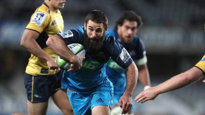 Billy Guyton, pictured playing for the Blues in 2016, has died suddenly.