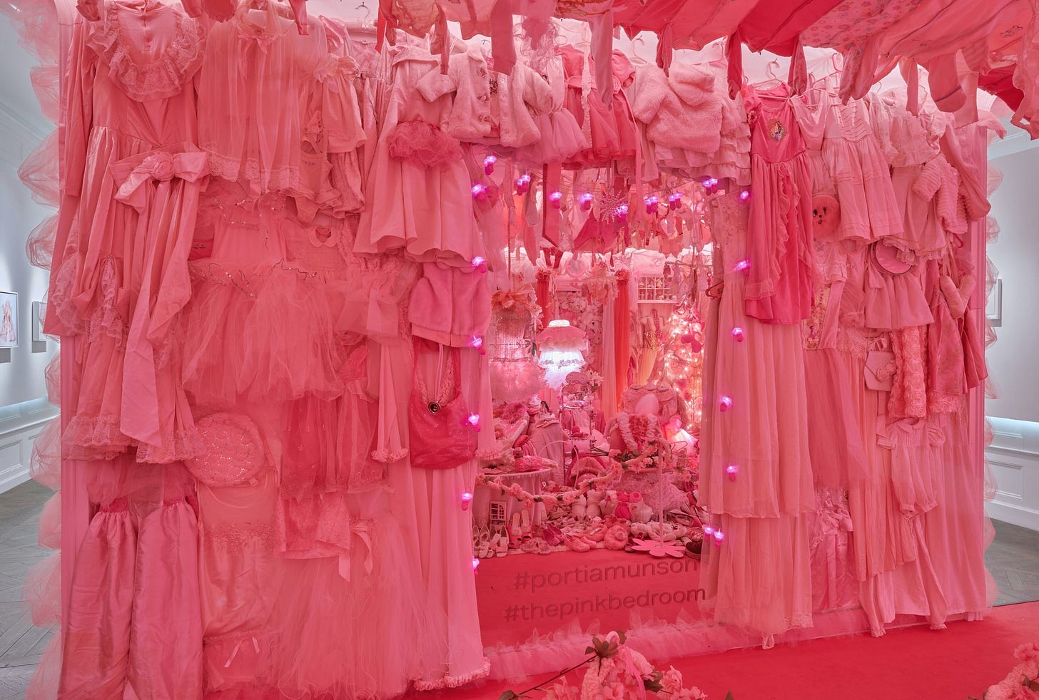 "Pink Project: Bedroom," Museum of Sex, 2023