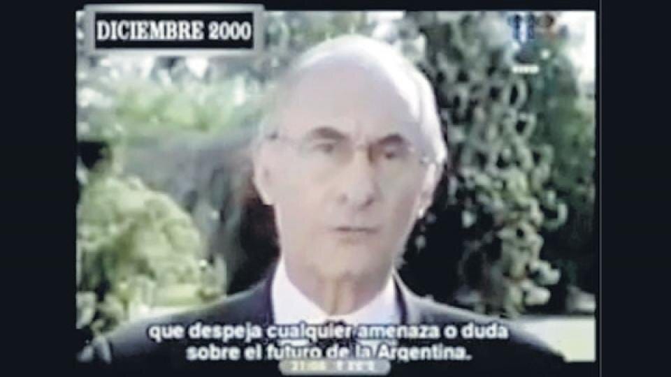 El día que De la Rúa anunció el Blindaje | “Qué lindo es dar buenas noticias”, dijo | Página|12 El día que De la Rúa anunció el Blindaje | “Qué lindo es dar buenas noticias”, dijo | Página|12