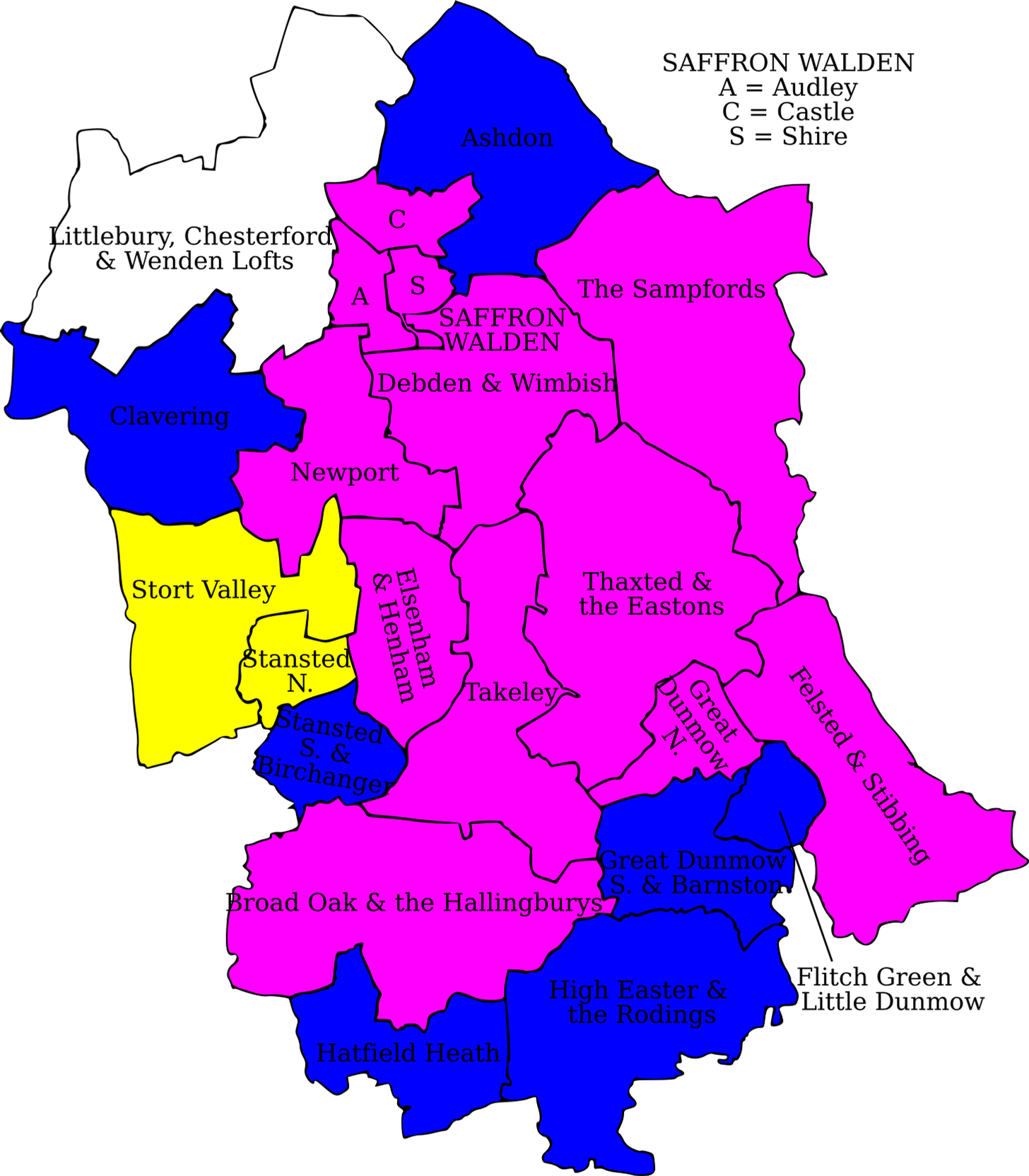 Uttlesford, 2023