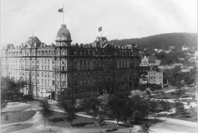 Montreal’s short-lived Windsor Hotel (1878-1899).