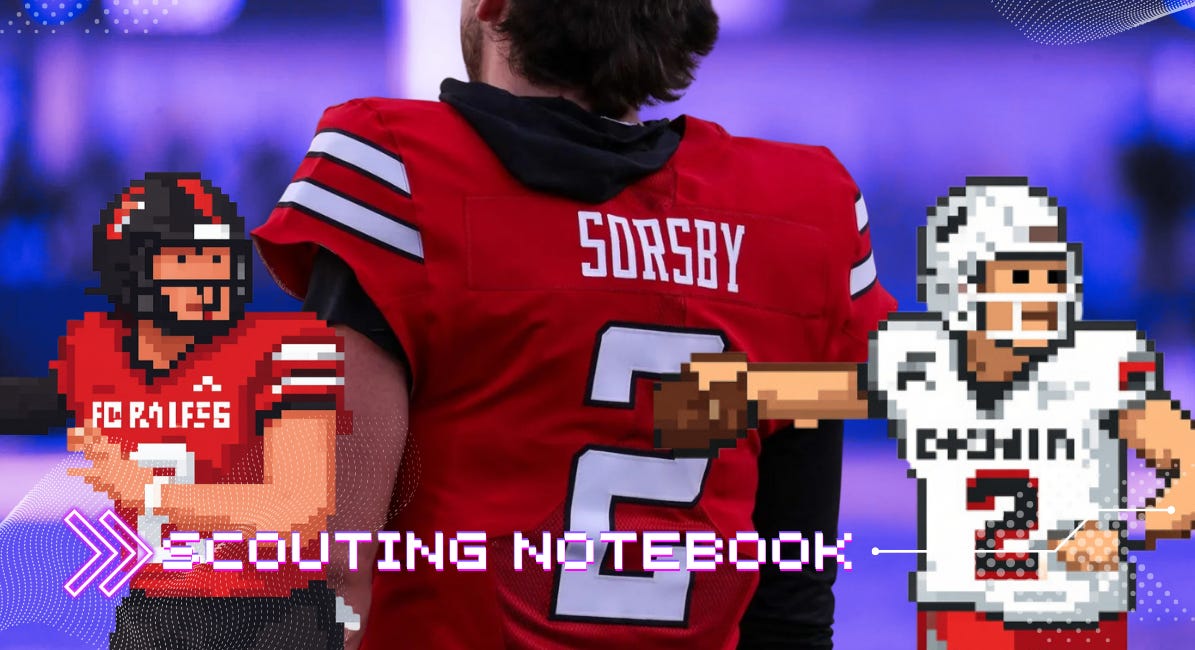Scouting Notebook: The Brendan Sorsby of it all...