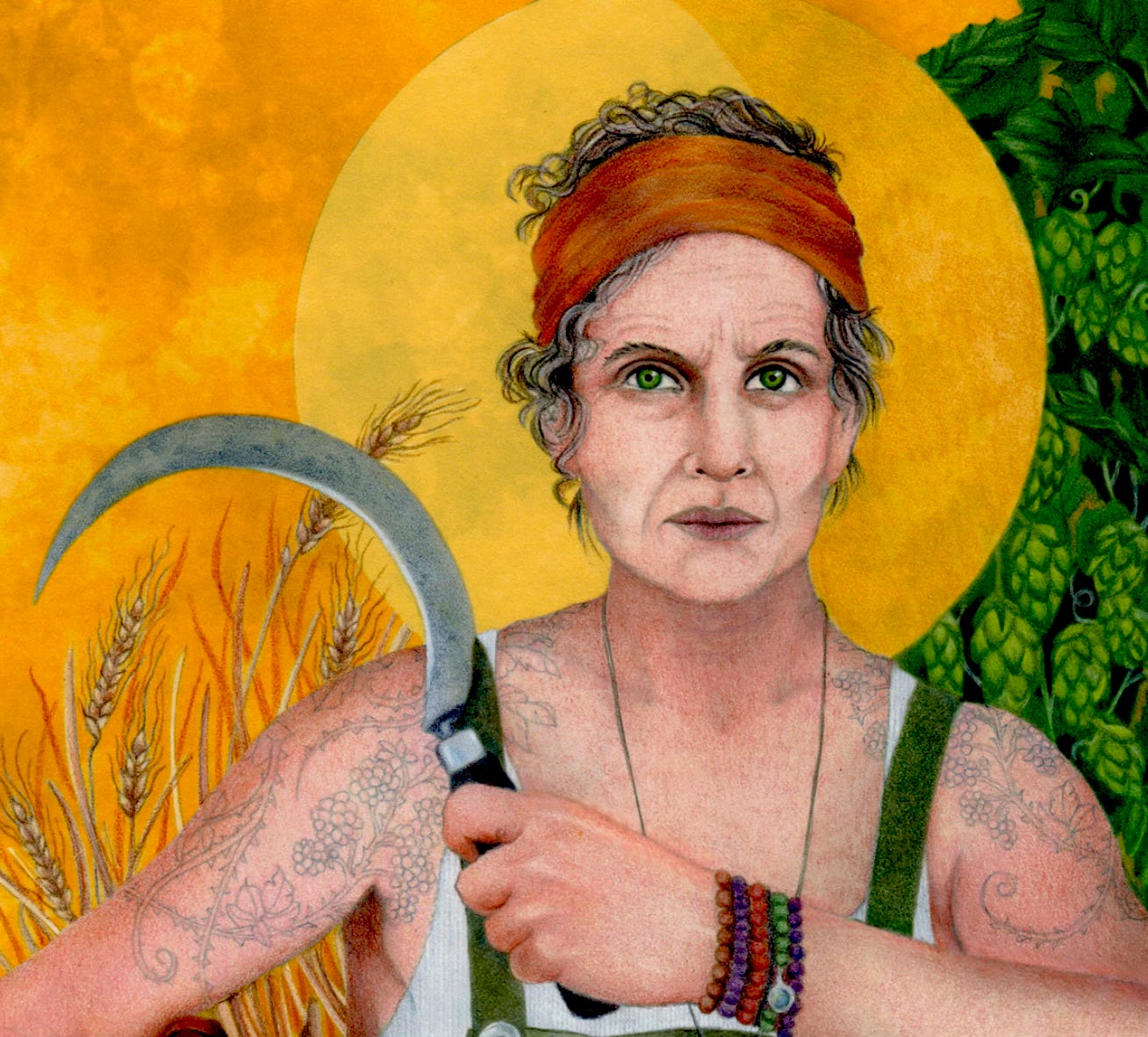 Detail of “the Reaper.” Artwork by JPC.