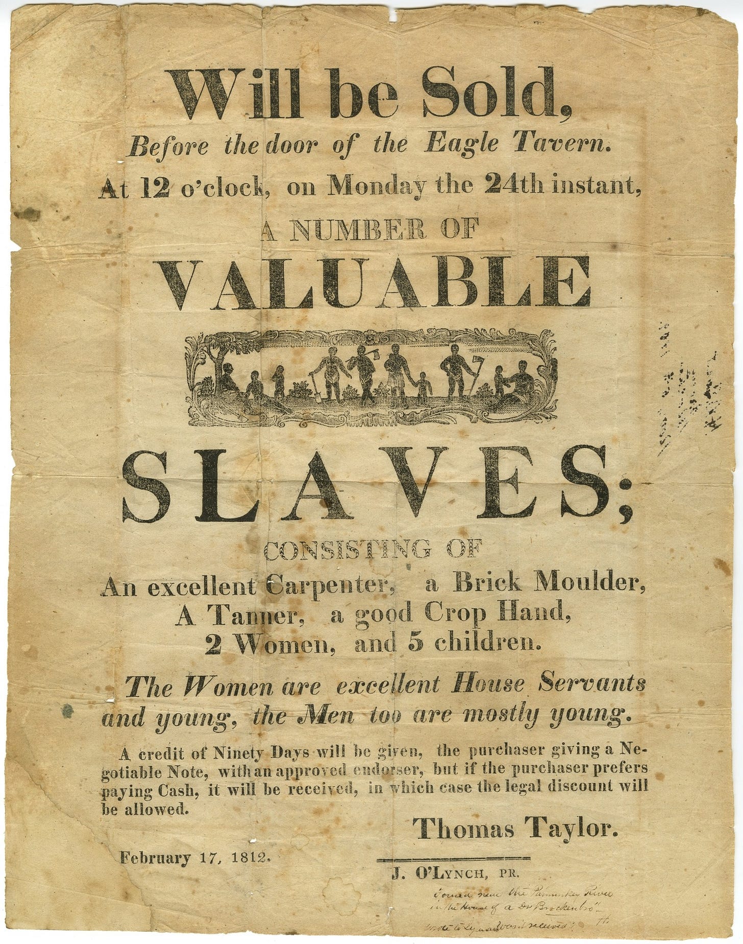 To Be Sold: Virginia and the American Slave Trade — Lynchburg Museum System