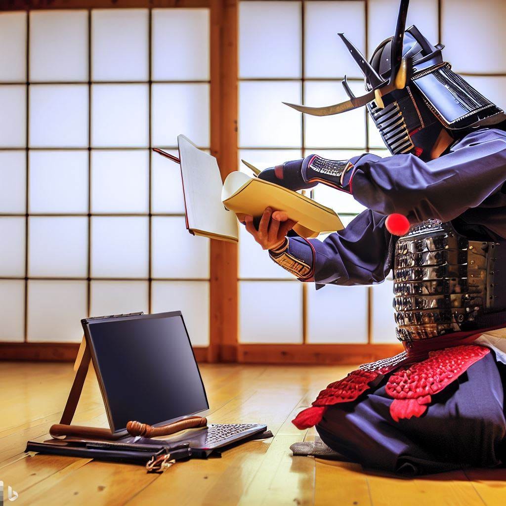 samurai learning 