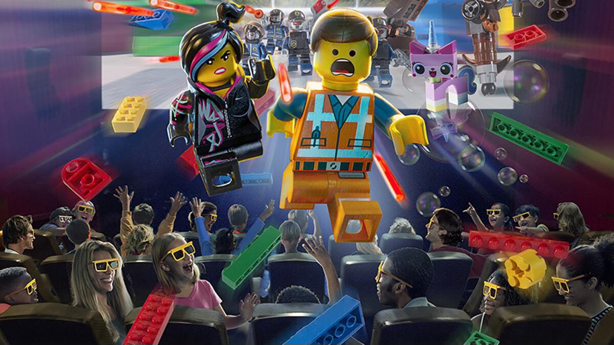 The Lego Movie 4D Legoland The Lego Movie 4D Legoland