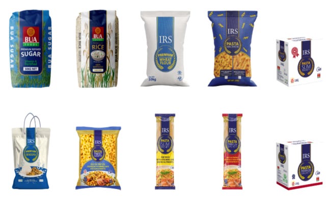 BUA Foods porducts