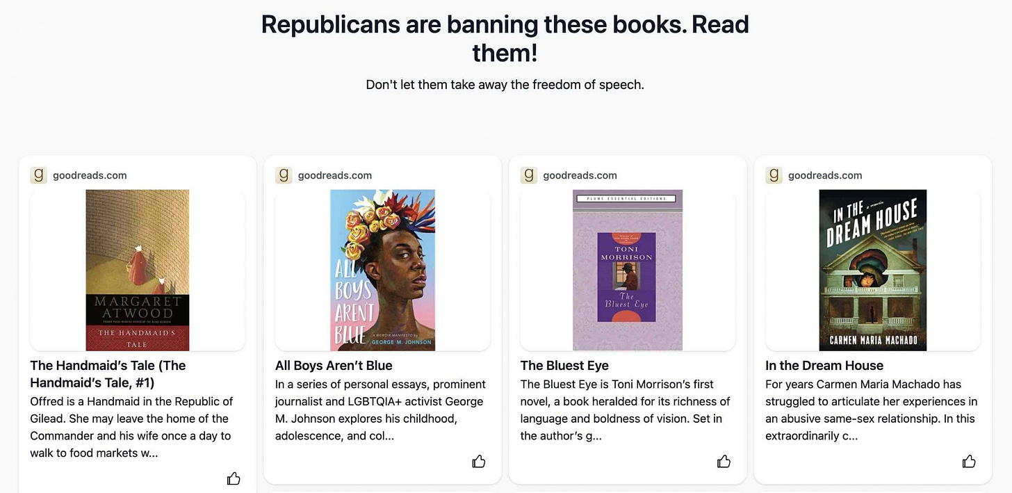 "... hundreds of residents have petitioned for the school board to reverse its ban on Julie Otsuka’s book. They might want to cite the recent words LeVar Burton, beloved host of “Reading Rainbow”: “Read the books they’re banning. That’s where the good stuff is. If they don’t want you to read it, there’s a reason why.” - LA Times "... hundreds of residents have petitioned for the school board to reverse its ban on Julie Otsuka’s book. They might want to cite the recent words LeVar Burton, beloved host of “Reading Rainbow”: “Read the books they’re banning. That’s where the good stuff is. If they don’t want you to read it, there’s a reason why.” - LA Times