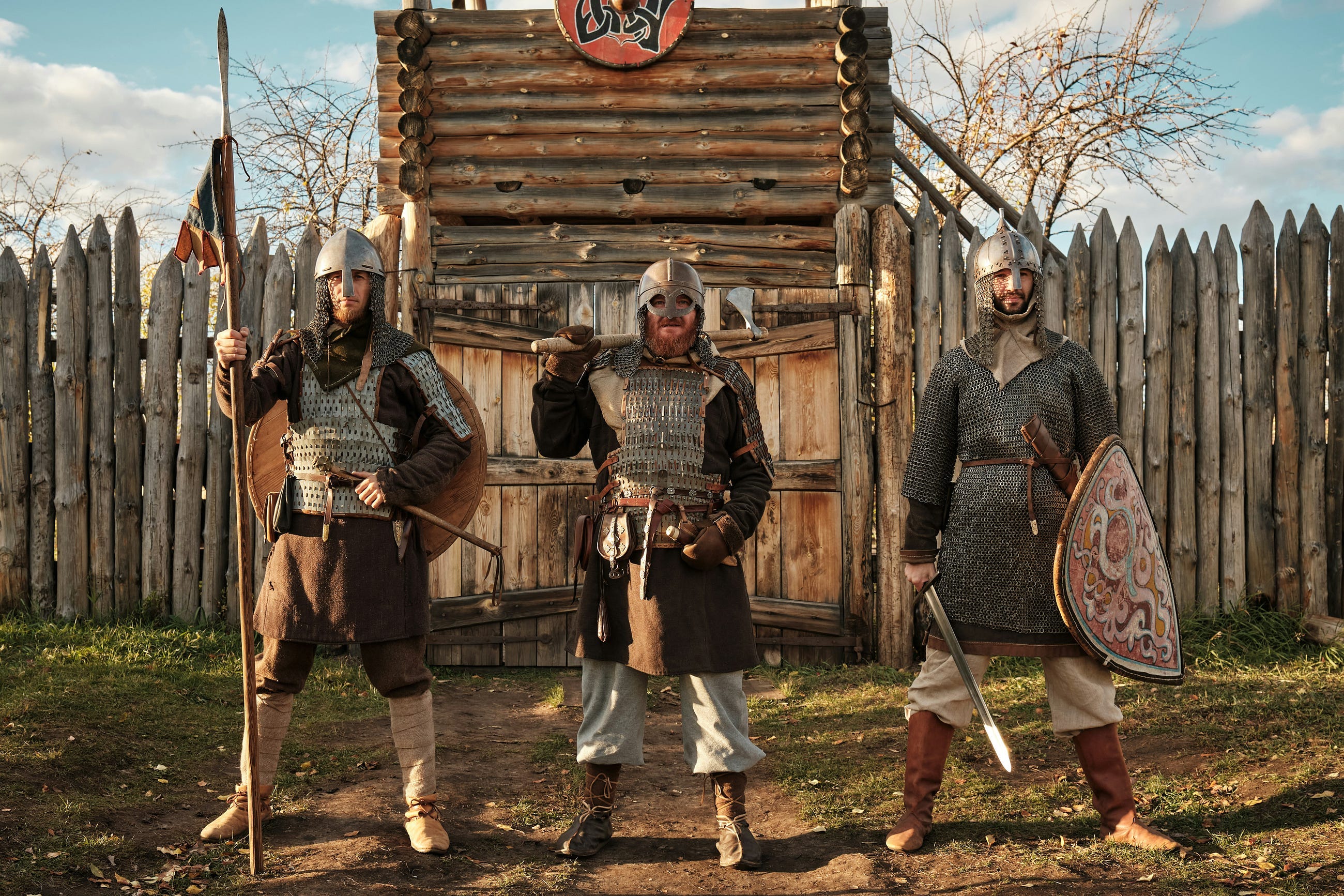Medieval warriors at the gate by Andrej Lisakov — Unsplash + licensed Medieval warriors at the gate by Andrej Lisakov — Unsplash + licensed