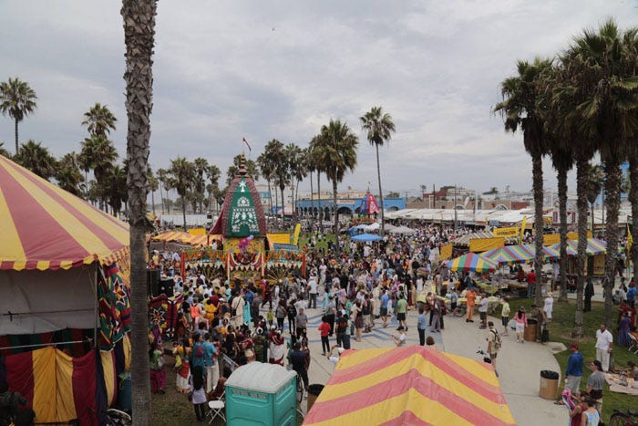 Venice Beach | Hare Krishna Festival Tour - North America