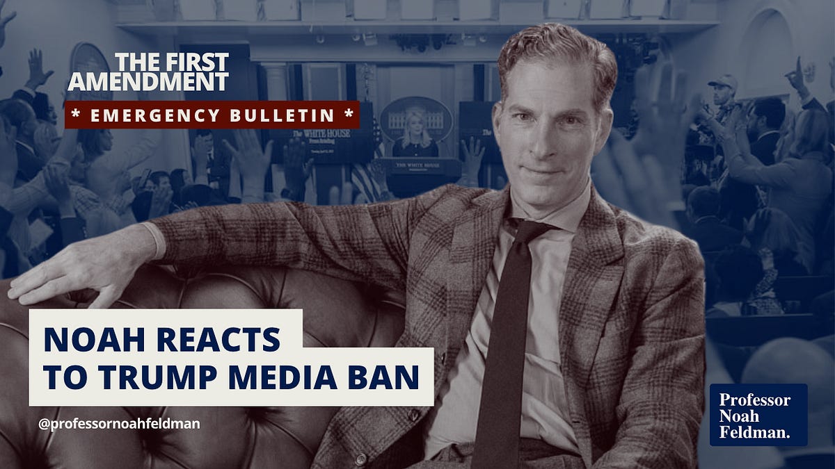 Noah Reacts To Trump Media Ban