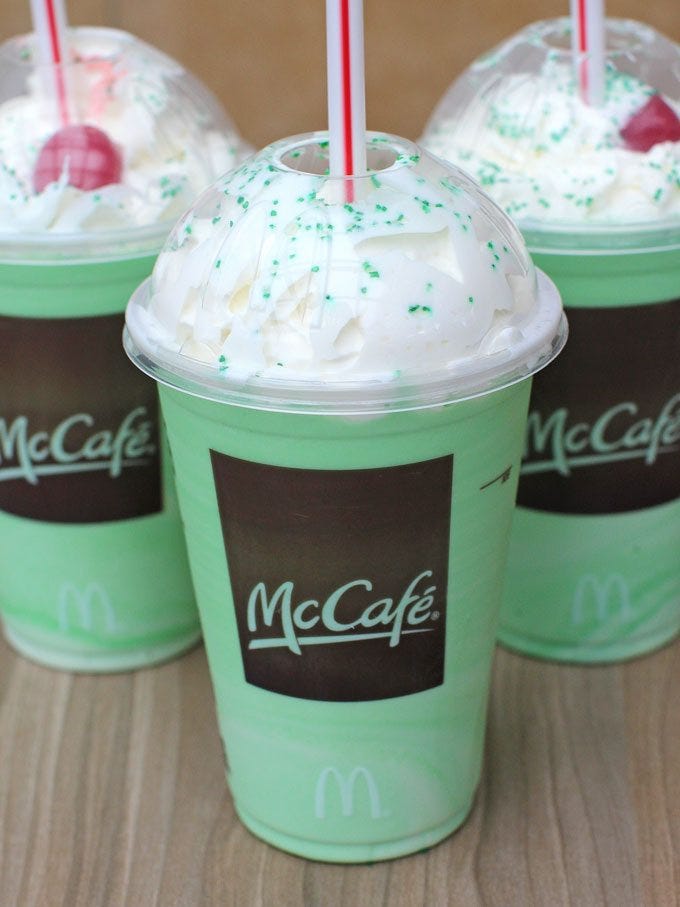 North America: History of the Shamrock Shake – Multi Cultural Cooking  Network