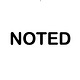 Noted
