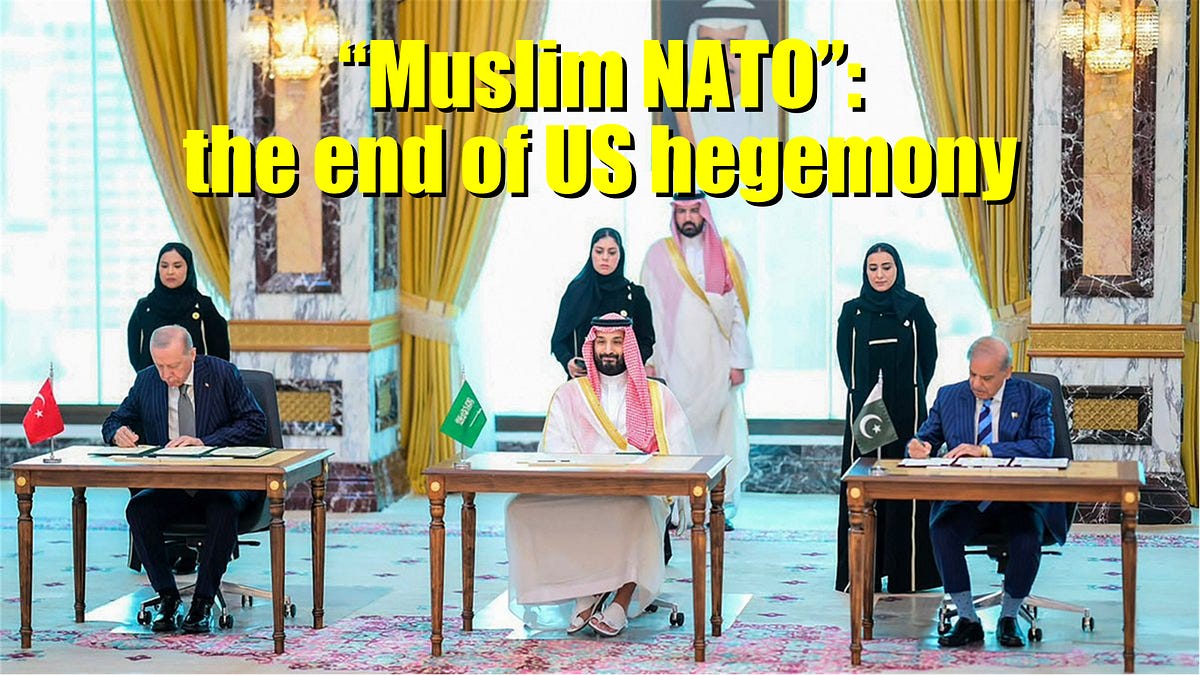 "Muslim NATO" marks the end of US hegemony