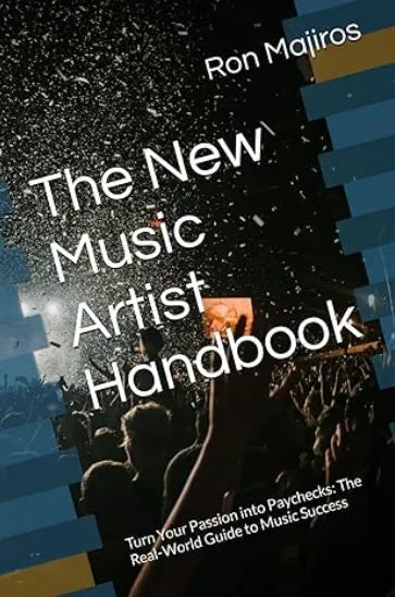 Image of the four covers in The New Music Artist Blueprint Series