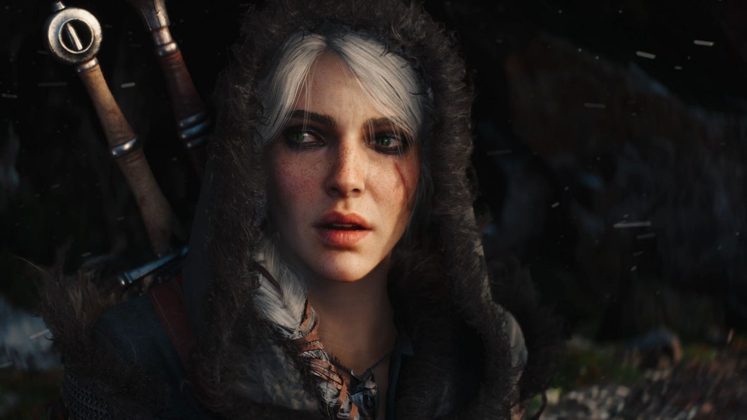 New The Witcher 4 screenshots show Ciri in a beautiful, bustling location,  and a truly horrible monster | GamesRadar+