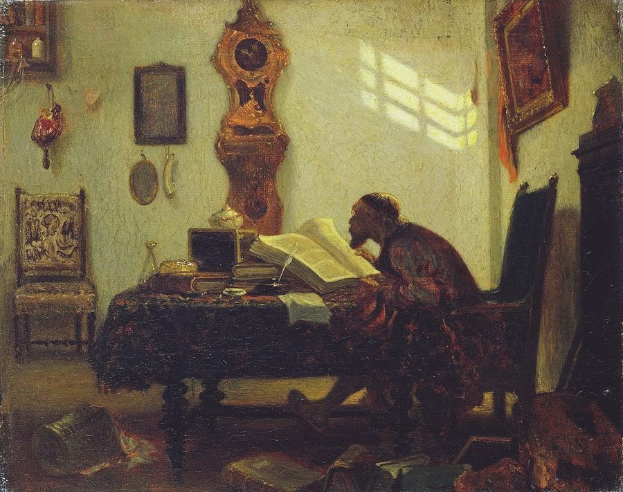 The Philosopher by Alexandre-gabriel Decamps