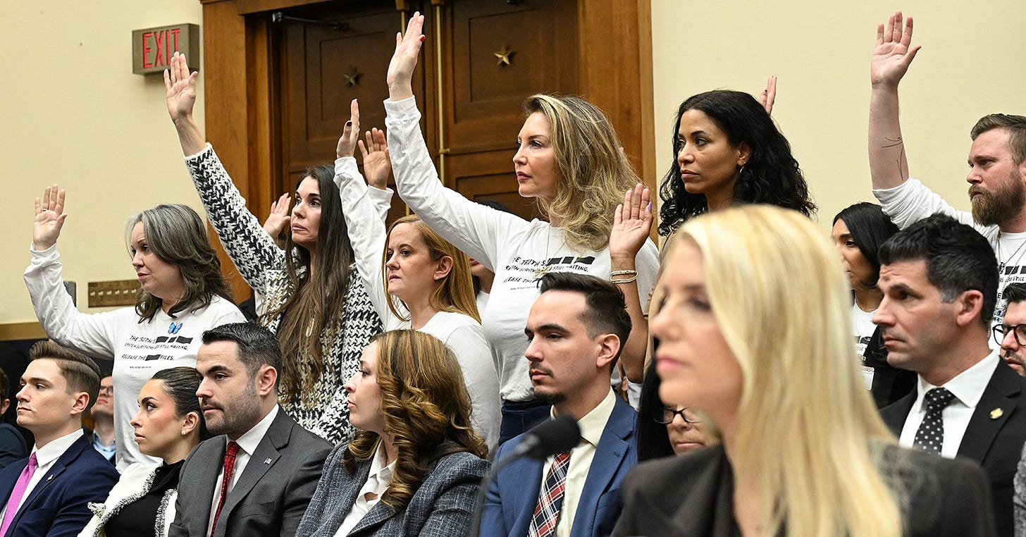 Rep. Jayapal demands Bondi apologize to Epstein survivors in hearing room