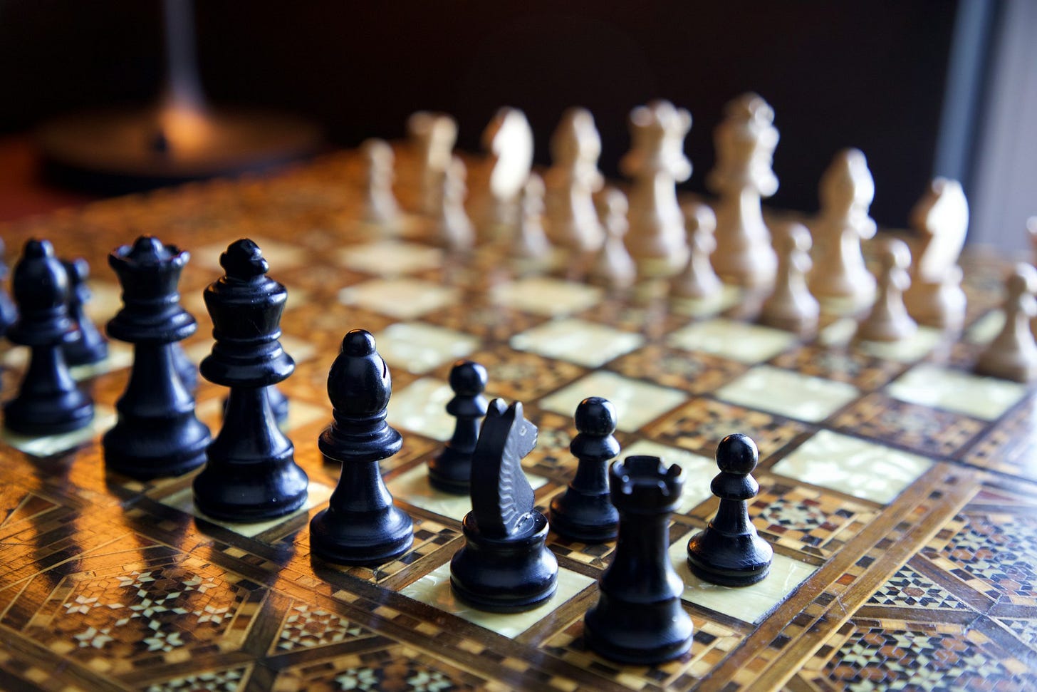 [Chessboard- Photo by Barry Weatherall (Milwaukee) on Unsplash]