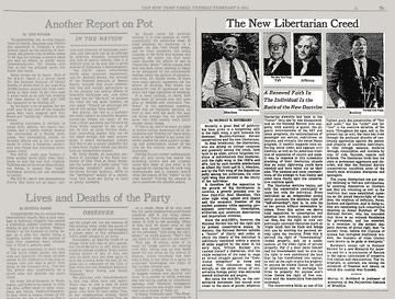 The New Libertarian Creed - The New York Times