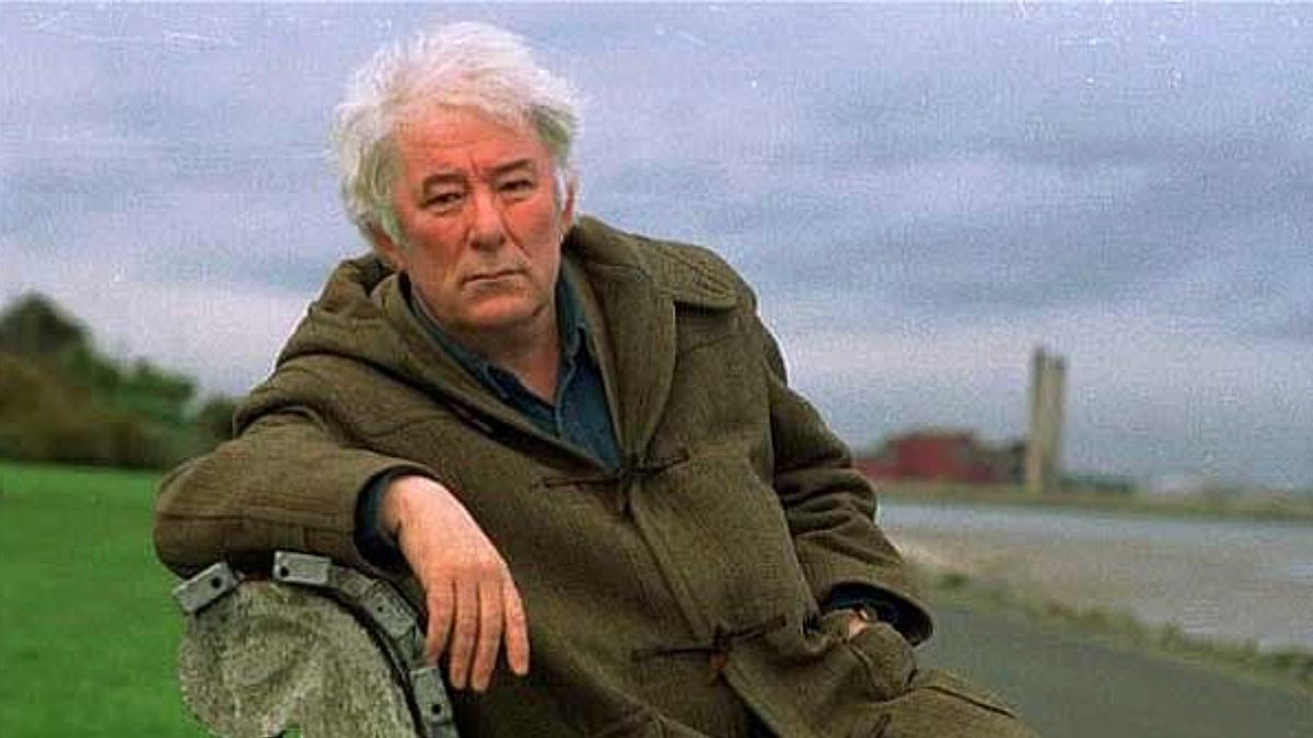 Seamus Heaney and Me - adrian mckinty’s Substack