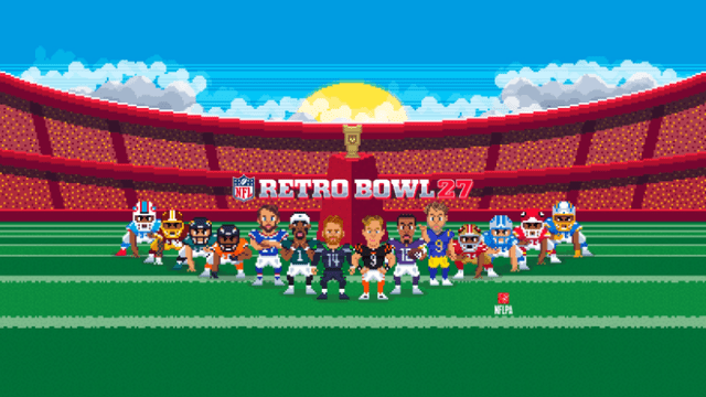 NFL Retro Bowl ’27 developed by New Star Games.