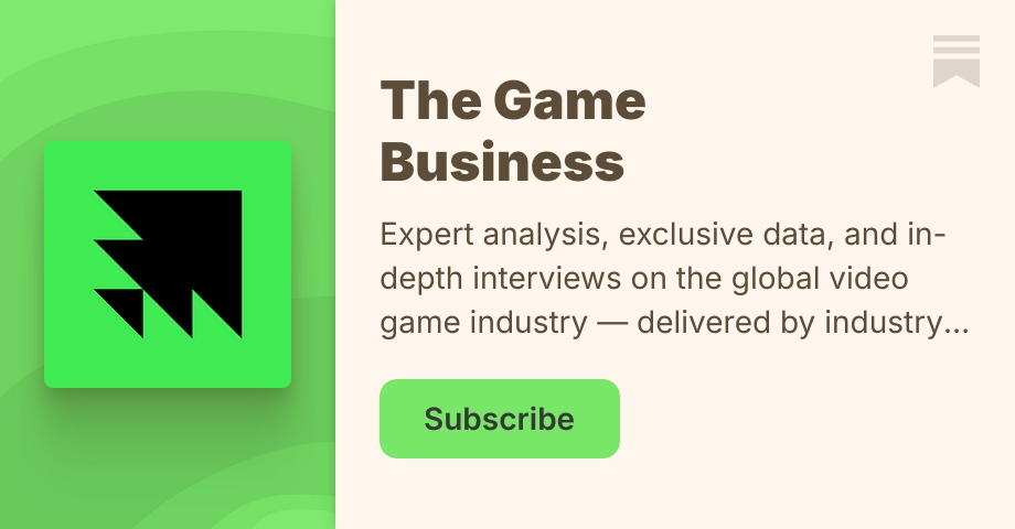 The Game Business | Christopher Dring | Substack