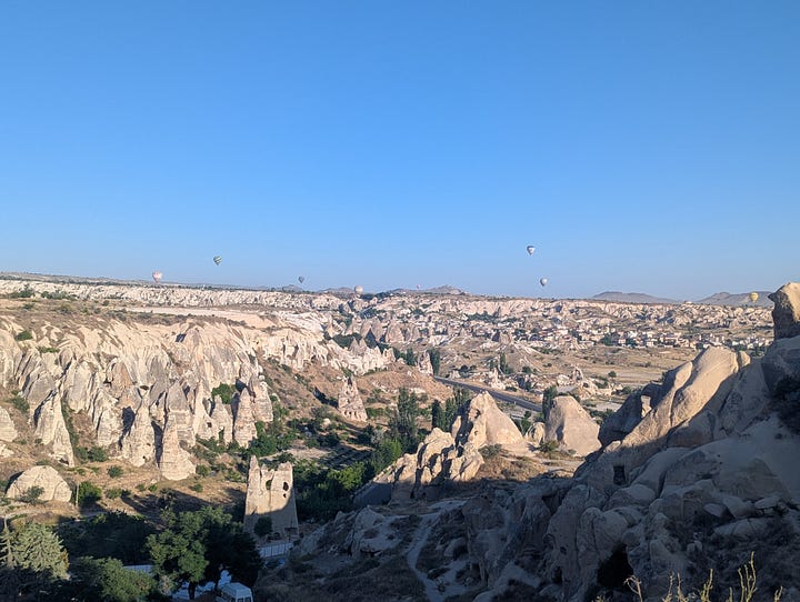 Exiting Zemi Valley and approaching Rose Valley
