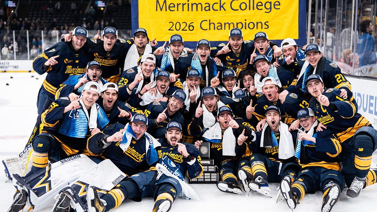 Merrimack wins its first Hockey East Championship