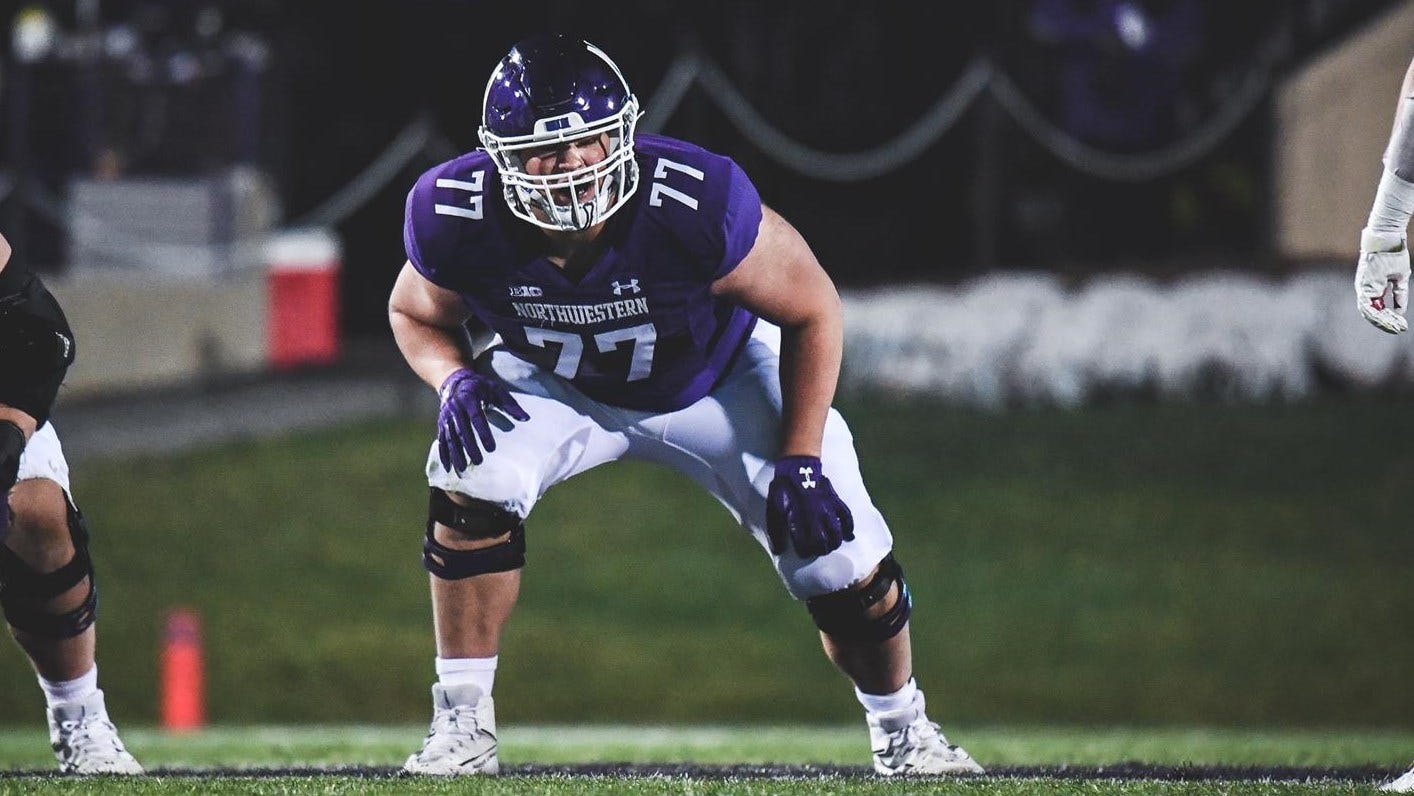 Peter Skoronski - 2022 - Football - Northwestern University Athletics
