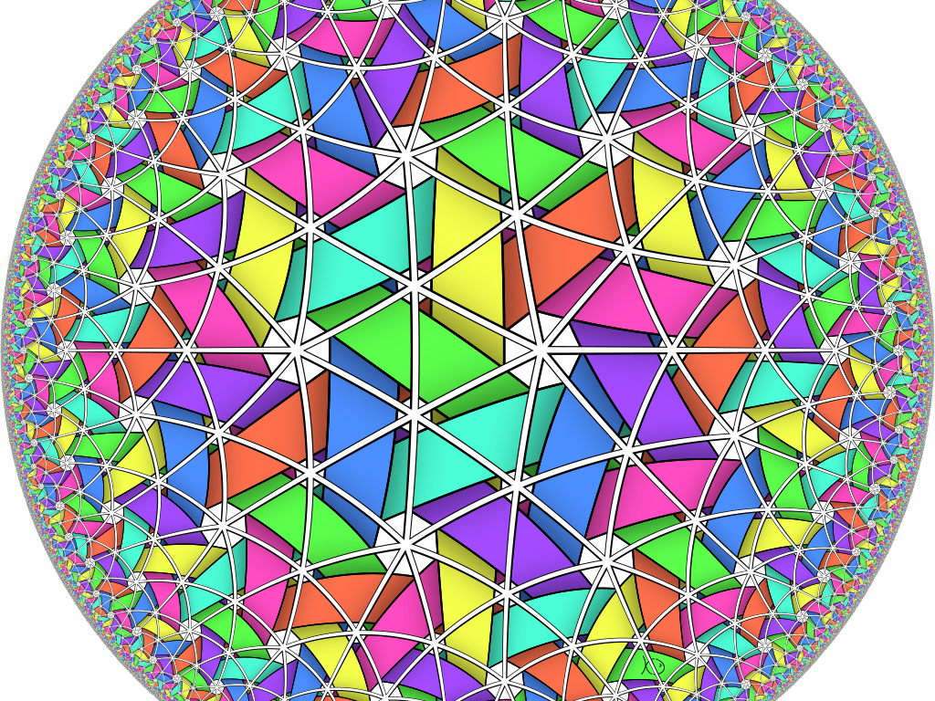 Hyperbolic weave structure