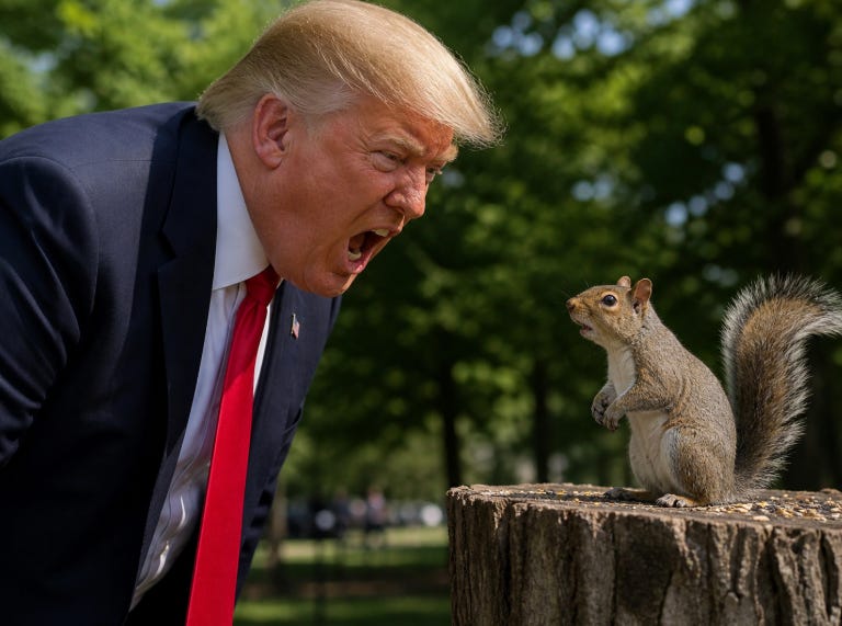 On the Manifold Superiorities of the Common Squirrel Over the Forty-Fifth and Forty-Seventh President of the United States
