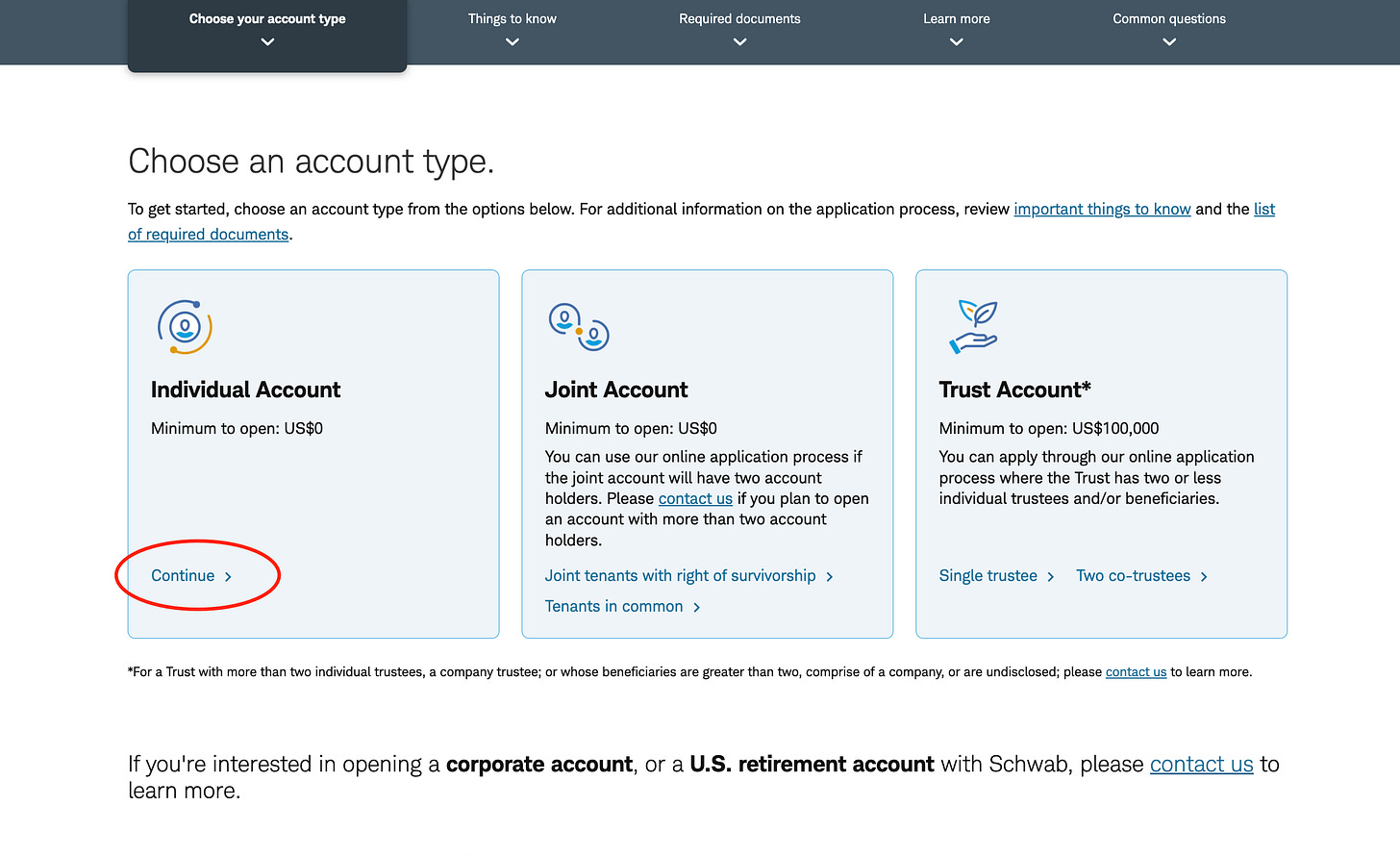 2025最新【嘉信理财】开户教程- 公众号「链上小羊哥」