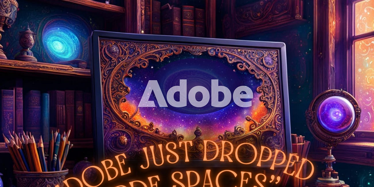 🪄 Adobe Just Dropped “PDF Spaces”💸🎙️