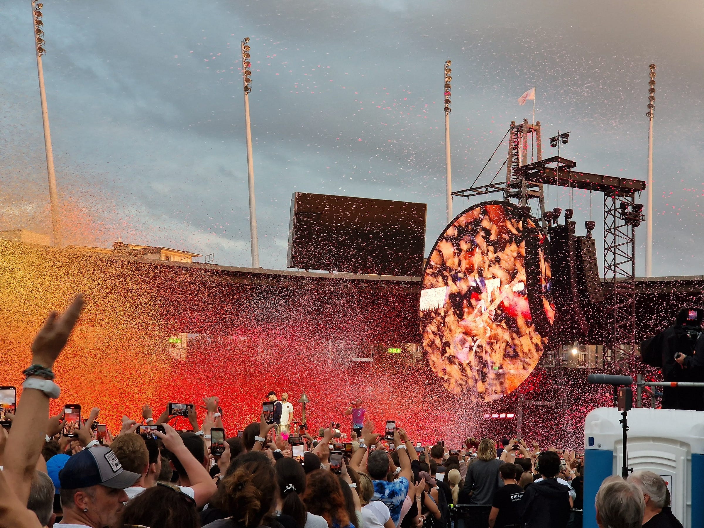 Coldplay live concert