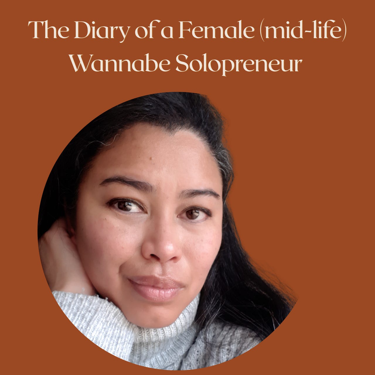 The Diary of a Female (midlife) Wannabe Solopreneur logo