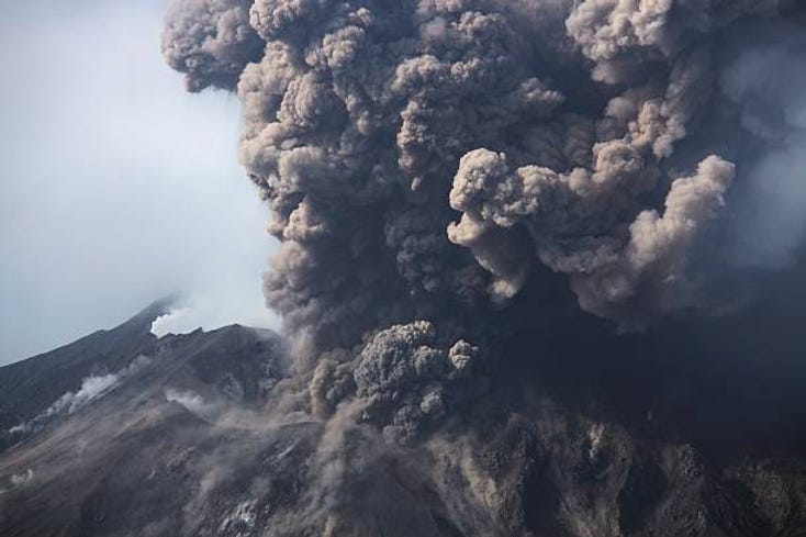 volcano eruption