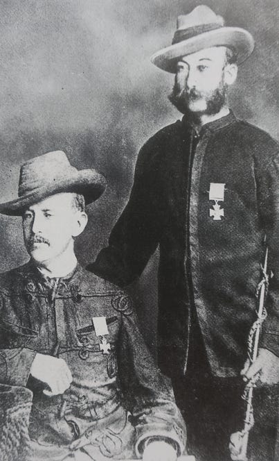The colonial soldier who appeared fearless