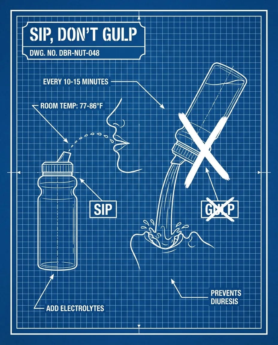 sip don't gulp