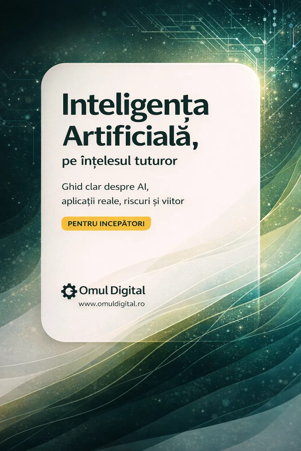 Inteligenta artificala pe intelesul tuturor